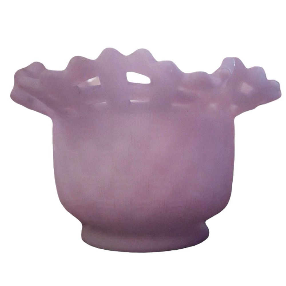 Pink Decorative Glass Bowl
